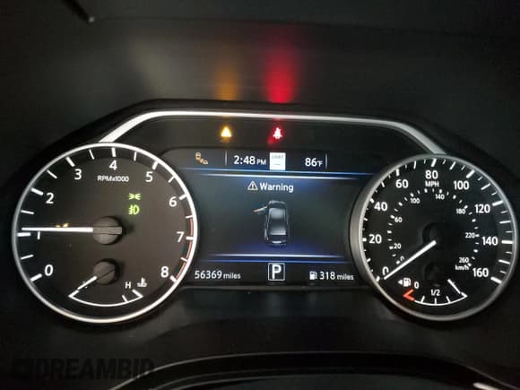 ✅ 2020 Nissan Maxima SR • VIN: 1N4AA6EV0LC377364 • Lot: 84602215. Listed on Copart with 56,369 mi. Free auction sales archive from the USA and detailed vehicle history report at DreamBid. Image 9.