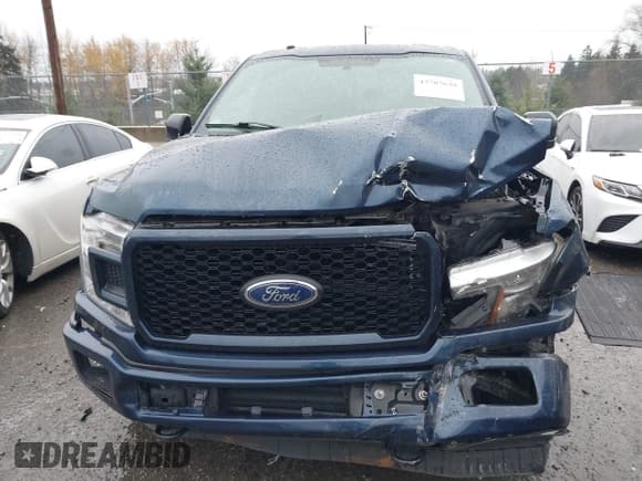 ✅ 2018 Ford F-150 XL • VIN: 1FTEW1EP8JKC72317 • Lot: 43787628. Wystawiony na IAAI z przebiegiem 107 631 mil. Bezpłatny archiwum sprzedaży aukcyjnych z USA i szczegółowy raport historii pojazdu na DreamBid. Zdjęcie 6.