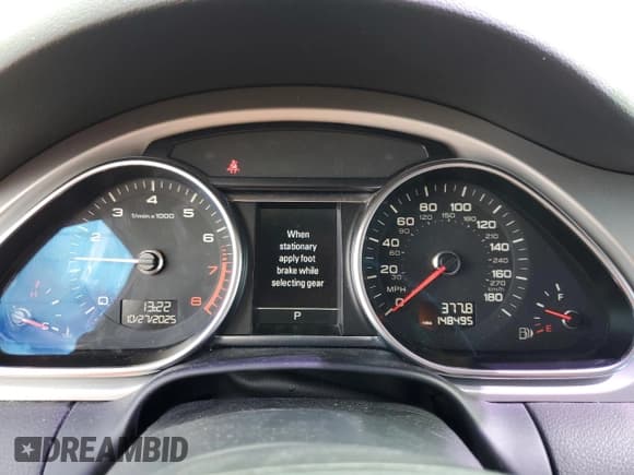 ✅ 2012 Audi Q7 Premium Plus • VIN: WA1LGAFE8CD003429 • Lot: 82756965. Wystawiony na Copart z przebiegiem 148 495 mil. Bezpłatny archiwum sprzedaży aukcyjnych z USA i szczegółowy raport historii pojazdu na DreamBid. Zdjęcie 9.