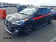 ✅ 2014 Hyundai Veloster Turbo • VIN: KMHTC6AE3EU183231 • Lot: 43641241. Listed on IAAI with 154,712 mi. Free auction sales archive from the USA and detailed vehicle history report at DreamBid. Image 2.