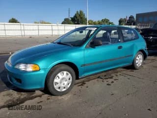 ✅ 1993 Honda Civic DX • VIN: 2HGEH2460PH540447 • Лот: 73550974. Опубликован ранее на Copart с пробегом 160 468 миль. Бесплатный доступ к архиву аукционных продаж из США и подробный отчёт об истории автомобиля на DreamBid. Изображение 1.