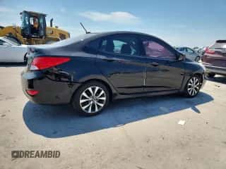2017 Hyundai Accent SE with VIN KMHCT4AE0HU251641, listed as a Copart auction lot 70236655 with 91,272 mi miles and Non repairable. Bid and sale history available at DreamBid. Image 3.