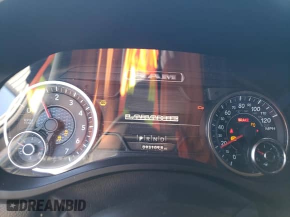 2020 Ram 1500 Laramie with VIN 1C6RREDT0LN294884, listed as a Copart auction lot 59661595 with 93,109 mi miles and Salvage title. Bid and sale history available at DreamBid. Image 18.