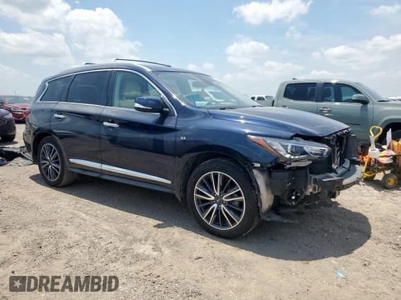✅ 2019 Infiniti QX60 Pure • VIN: 5N1DL0MN6KC550721 • Lot: 56936985. Listed on Copart with 63,027 mi. Free auction sales archive from the USA and detailed vehicle history report at DreamBid. Image 4.