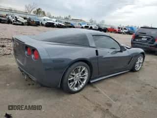 2011 Chevrolet Corvette 1LT with VIN 1G1YA2DW5B5105819, listed as a Copart auction lot 81232784 with 51,208 mi miles and Salvage title. Bid and sale history available at DreamBid. Image 3.