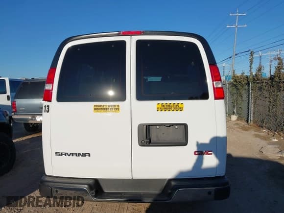 ✅ 2023 GMC Savana LS • VIN: 1GJZ7NFP5P1101102 • Lot: 43651472. Listed on IAAI with 217,975 mi. Free auction sales archive from the USA and detailed vehicle history report at DreamBid. Image 16.