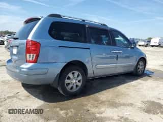 2007 Hyundai Entourage GLS z VIN KNDMC233976035993, wystawiony jako Copart lot #47188275 z przebiegiem 241 369 mil mil oraz Szkoda całkowita • Salvage title. Historia ofert i sprzedaży dostępna na DreamBid. Obrazek 3.