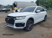 ✅ 2020 Audi SQ5 Premium Plus • VIN: WA1B4AFYXL2075632 • Лот: 42508992. Опубликован ранее на IAAI с пробегом 37 638 миль. Бесплатный доступ к архиву аукционных продаж из США и подробный отчёт об истории автомобиля на DreamBid. Изображение 2.