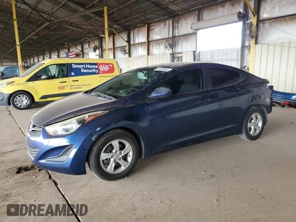 ✅ 2015 Hyundai Elantra SE • VIN: 5NPDH4AE7FH616690 • Lot: 91087065. Listed on Copart with 84,325 mi. Free auction sales archive from the USA and detailed vehicle history report at DreamBid. Image 1.
