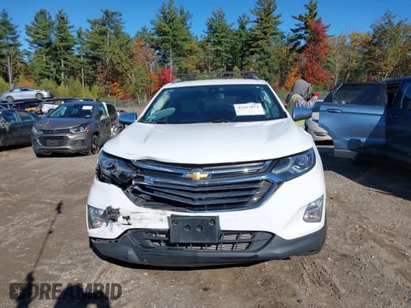 ✅ 2019 Chevrolet Equinox Premier • VIN: 2GNAXXEV6K6161015 • Lot: 43457874. Listed on IAAI with 114,646 mi. Free auction sales archive from the USA and detailed vehicle history report at DreamBid. Image 11.