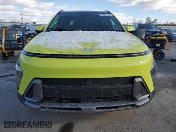 2024 Hyundai Kona Limited с VIN KM8HECA33RU052254, выставлен на аукционе Copart как лот 41551255 с пробегом 5 801 миль миль и Списание • Salvage title. История ставок и продаж доступна на DreamBid. Изображение 5.