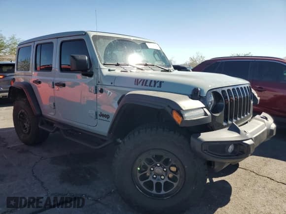 ✅ 2023 Jeep Wrangler Sport S • VIN: 1C4HJXDN7PW509945 • Lot: 66694605. Listed on Copart with 22,731 mi. Free auction sales archive from the USA and detailed vehicle history report at DreamBid. Image 4.