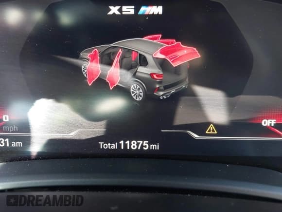 ✅ 2022 BMW X5 M • VIN: 5YMJU0C02N9K39077 • Лот: 41711996. Опубликован ранее на IAAI с пробегом 11 875 миль. Бесплатный доступ к архиву аукционных продаж из США и подробный отчёт об истории автомобиля на DreamBid. Изображение 16.
