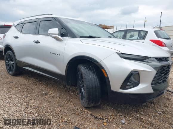 2020 Chevrolet Blazer RS z VIN 3GNKBERS9LS728781, wystawiony jako IAAI lot #43170646 z przebiegiem 87 195 mil mil oraz . Historia ofert i sprzedaży dostępna na DreamBid. Obrazek 1.