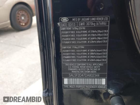 ✅ 2013 Land Rover Range Rover Sport HSE • VIN: SALSF2D47DA802344 • Lot: 43660254. Wystawiony na IAAI z przebiegiem 60 962 mil. Bezpłatny archiwum sprzedaży aukcyjnych z USA i szczegółowy raport historii pojazdu na DreamBid. Zdjęcie 9.