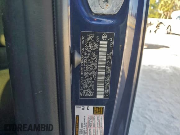 ✅ 2011 Scion tC • VIN: JTKJF5C74B3008430 • Lot: 94751795. Listed on Copart with 159,327 mi. Free auction sales archive from the USA and detailed vehicle history report at DreamBid. Image 12.