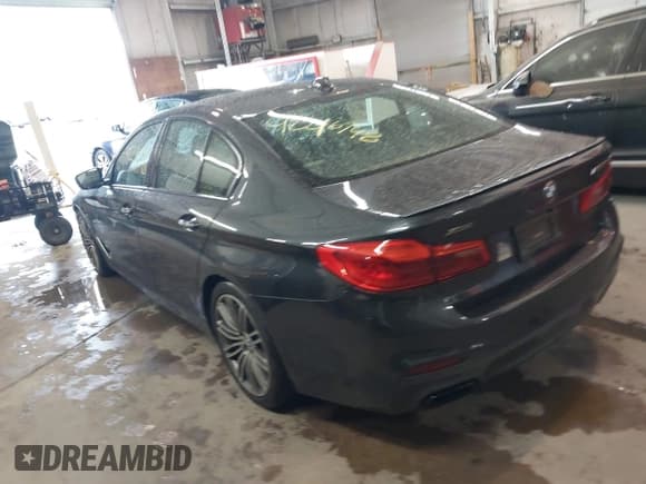 ✅ 2018 BMW 5 Series M550i xDrive • VIN: WBAJB9C53JB049920 • Lot: 42216748. Listed on IAAI with 53,036 mi. Free auction sales archive from the USA and detailed vehicle history report at DreamBid. Image 3.