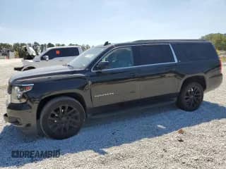 2019 Chevrolet Suburban LT with VIN 1GNSKHKC7KR119629, listed as a Copart auction lot 80172455 with 83,862 mi miles and Salvage title. Bid and sale history available at DreamBid. Image 1.