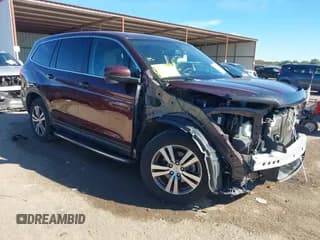 ✅ 2017 Honda Pilot EX-L • VIN: 5FNYF5H70HB019337 • Lot: 40809133. Listed on IAAI with 98,102 mi. Free auction sales archive from the USA and detailed vehicle history report at DreamBid. Image 1.