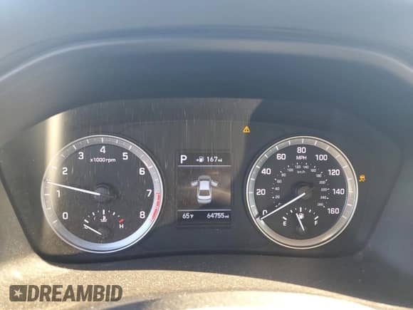 2019 Hyundai Sonata SE with VIN 5NPE24AF4KH788541, listed as a Copart auction lot 87028925 with 64,755 mi miles and Salvage title. Bid and sale history available at DreamBid. Image 9.