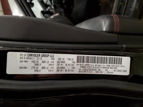 ✅ 2014 Dodge Durango R/T • VIN: 1C4SDJCT5EC374747 • Lot: 57348745. Listed on Copart with 181,413 mi. Free auction sales archive from the USA and detailed vehicle history report at DreamBid. Image 14.