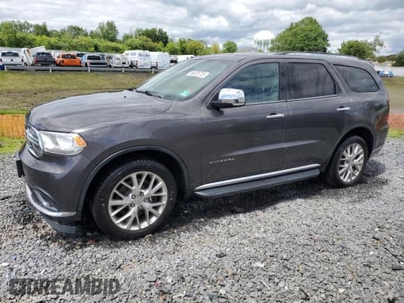 ✅ 2015 Dodge Durango Citadel • VIN: 1C4RDJEG9FC148078 • Lot: 58035725. Listed on Copart with 122,806 mi. Free auction sales archive from the USA and detailed vehicle history report at DreamBid. Image 1.