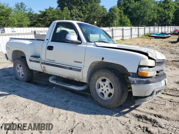 2002 Chevrolet Silverado 1500 LS с VIN 1GCEK14VX2Z209515, выставлен на аукционе Copart как лот 56230974 с пробегом 321 763 миль миль и Списание • Salvage title. История ставок и продаж доступна на DreamBid. Изображение 4.
