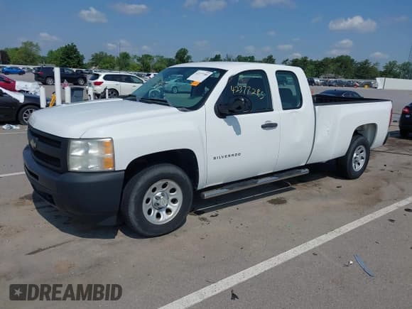 ✅ 2010 Chevrolet Silverado 1500 Work Truck • VIN: 1GCSCPE02AZ299084 • Lot: 42377285. Listed on IAAI with 75,320 mi. Free auction sales archive from the USA and detailed vehicle history report at DreamBid. Image 2.