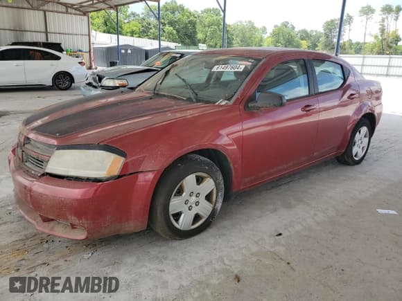 ✅ 2008 Dodge Avenger SE • VIN: 1B3LC46K58N628060 • Lot: 61497604. Wystawiony na Copart z przebiegiem 144 141 mil. Bezpłatny archiwum sprzedaży aukcyjnych z USA i szczegółowy raport historii pojazdu na DreamBid. Zdjęcie 1.