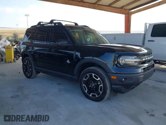 ✅ 2023 Ford Bronco Sport Outer Banks • VIN: 3FMCR9C6XPRD50250 • Lot: 43766573. Listed on IAAI with 72,578 mi. Free auction sales archive from the USA and detailed vehicle history report at DreamBid. Image 1.