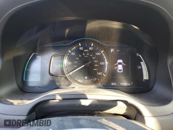 ✅ 2019 Hyundai Ioniq Blue • VIN: KMHC65LC3KU144812 • Lot: 83449094. Wystawiony na Copart z przebiegiem 70 707 mil. Bezpłatny archiwum sprzedaży aukcyjnych z USA i szczegółowy raport historii pojazdu na DreamBid. Zdjęcie 9.