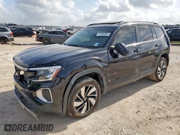 ✅ 2024 Volkswagen Atlas SE • VIN: 1V2JR2CA1RC579584 • Лот: 61060365. Опубликован ранее на Copart с пробегом 12 746 миль. Бесплатный доступ к архиву аукционных продаж из США и подробный отчёт об истории автомобиля на DreamBid. Изображение 1.