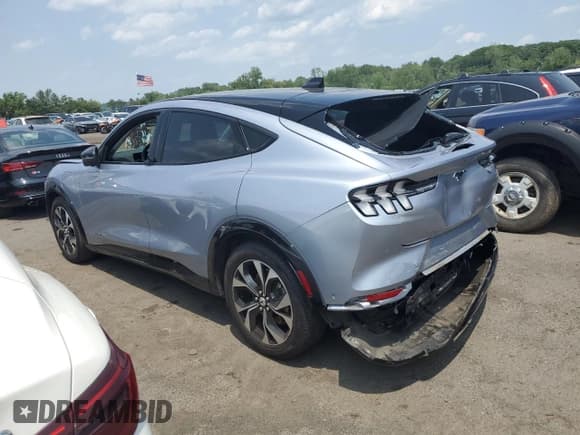 ✅ 2022 Ford Mustang Mach-E Premium • VIN: 3FMTK3SS2NMA17406 • Lot: 60129565. Listed on Copart with 28,940 mi. Free auction sales archive from the USA and detailed vehicle history report at DreamBid. Image 2.