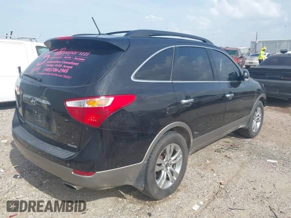 2012 Hyundai Veracruz Limited z VIN KM8NU4CC9CU197363, wystawiony jako IAAI lot #42591498 z przebiegiem 203 285 mil mil oraz . Historia ofert i sprzedaży dostępna na DreamBid. Obrazek 4.