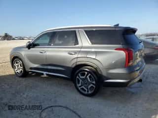 2023 Hyundai Palisade SEL с VIN KM8R4DGE0PU589585, выставлен на аукционе Copart как лот 74670494 с пробегом 8 132 миль миль и Списание • Salvage title. История ставок и продаж доступна на DreamBid. Изображение 2.