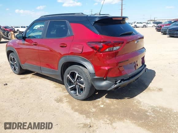 2022 Chevrolet TrailBlazer RS с VIN KL79MTSL6NB137134, выставлен на аукционе IAAI как лот 43131529 с пробегом 36 081 миль миль и . История ставок и продаж доступна на DreamBid. Изображение 3.