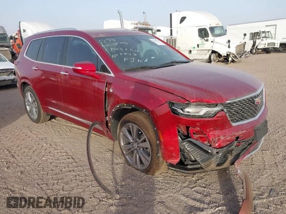 ✅ 2024 Cadillac XT6 FWD Premium Luxury • VIN: 1GYKPCRS4RZ753639 • Lot: 41607025. Wystawiony na IAAI z przebiegiem 2 743 mil. Bezpłatny archiwum sprzedaży aukcyjnych z USA i szczegółowy raport historii pojazdu na DreamBid. Zdjęcie 1.