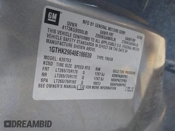 ✅ 2008 GMC Sierra 2500HD SLT • VIN: 1GTHK29648E186639 • Лот: 41088003. Опубликован ранее на IAAI с пробегом 178 568 миль. Бесплатный доступ к архиву аукционных продаж из США и подробный отчёт об истории автомобиля на DreamBid. Изображение 9.