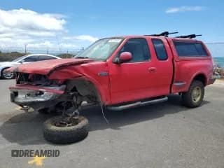 ✅ 1997 Ford F-150 • VIN: 1FTDX08W4VKA51941 • Lot: 68773355. Wystawiony na Copart z przebiegiem 109 687 mil. Bezpłatny archiwum sprzedaży aukcyjnych z USA i szczegółowy raport historii pojazdu na DreamBid. Zdjęcie 1.