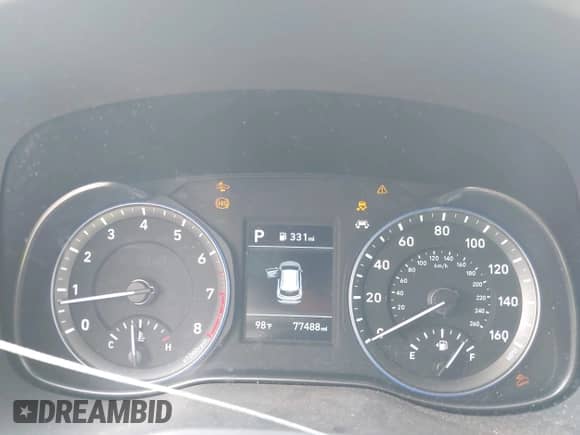 2019 Hyundai Kona SE with VIN KM8K12AA5KU202056, listed as a IAAI auction lot 42978717 with 77,488 mi miles and . Bid and sale history available at DreamBid. Image 7.