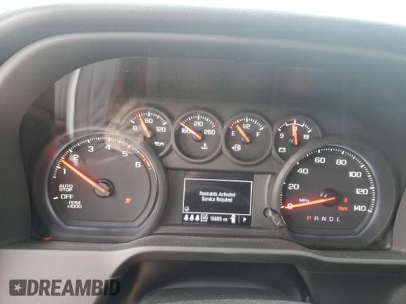 ✅ 2025 GMC Sierra 1500 Pro • VIN: 1GTPUAEK0SZ142043 • Lot: 80858525. Listed on Copart with 15,985 mi. Free auction sales archive from the USA and detailed vehicle history report at DreamBid. Image 9.