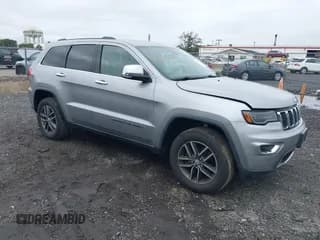 ✅ 2017 Jeep Grand Cherokee Limited • VIN: 1C4RJFBG3HC707458 • Lot: 43454830. Listed on IAAI with 157,317 mi. Free auction sales archive from the USA and detailed vehicle history report at DreamBid. Image 1.
