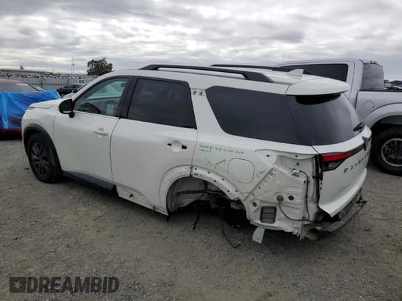 ✅ 2023 Nissan Pathfinder SV • VIN: 5N1DR3BA3PC249573 • Lot: 84587245. Listed on Copart with 59,206 mi. Free auction sales archive from the USA and detailed vehicle history report at DreamBid. Image 2.