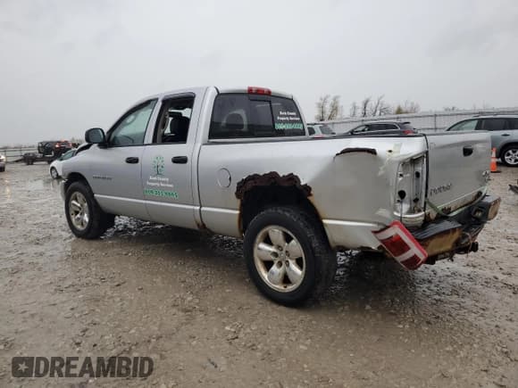 ✅ 2003 Dodge 1500 ST • VIN: 1D7HU18D53J584937 • Лот: 79128394. Опубликован ранее на Copart с пробегом 148 196 миль. Бесплатный доступ к архиву аукционных продаж из США и подробный отчёт об истории автомобиля на DreamBid. Изображение 2.