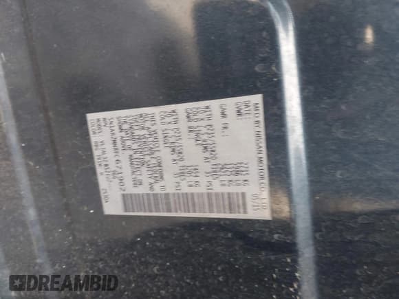 ✅ 2015 Nissan Pathfinder SV • VIN: 5N1AR2MN8FC671902 • Lot: 42648605. Listed on IAAI with 106,060 mi. Free auction sales archive from the USA and detailed vehicle history report at DreamBid. Image 9.