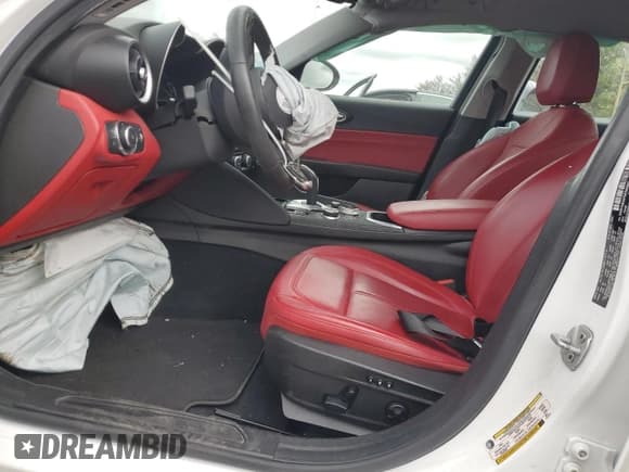 ✅ 2021 Alfa Romeo Giulia • VIN: ZARFAMAN7M7645983 • Lot: 57454945. Listed on Copart with 26,689 mi. Free auction sales archive from the USA and detailed vehicle history report at DreamBid. Image 7.