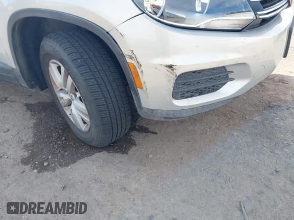 ✅ 2013 Volkswagen Tiguan S • VIN: WVGAV7AX3DW548857 • Lot: 43898093. Listed on IAAI with 122,204 mi. Free auction sales archive from the USA and detailed vehicle history report at DreamBid. Image 6.