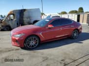 ✅ 2020 Genesis G70 3.3T • VIN: KMTG34LEXLU057731 • Lot: 48794325. Listed on Copart with 93,504 mi. Free auction sales archive from the USA and detailed vehicle history report at DreamBid. Image 1.