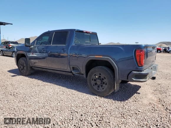 ✅ 2023 GMC Sierra 2500HD AT4 • VIN: 1GT49PEY7PF174699 • Lot: 79185024. Listed on Copart with 7,389 mi. Free auction sales archive from the USA and detailed vehicle history report at DreamBid. Image 2.