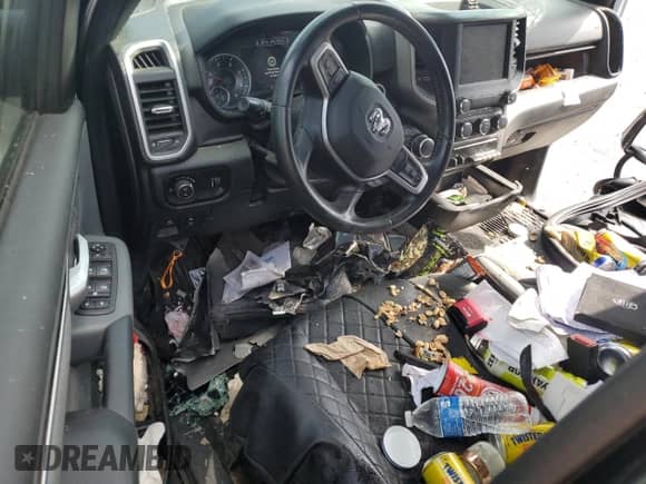 2021 Ram 1500 Big Horn с VIN 1C6SRFFM4MN697975, выставлен на аукционе Copart как лот 67647675 с пробегом 71 365 миль миль и На запчасти • Non repairable. История ставок и продаж доступна на DreamBid. Изображение 8.